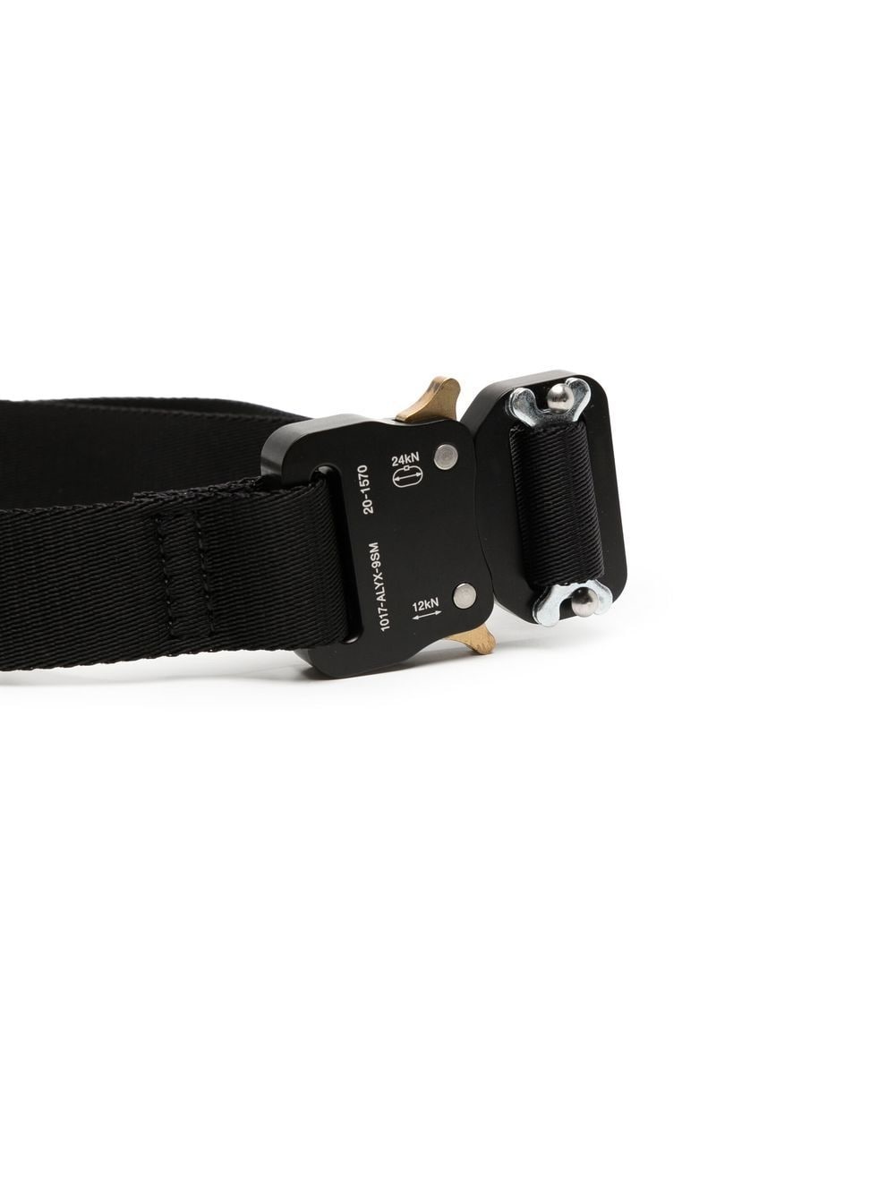 logo-detail clip-fastening belt - 2