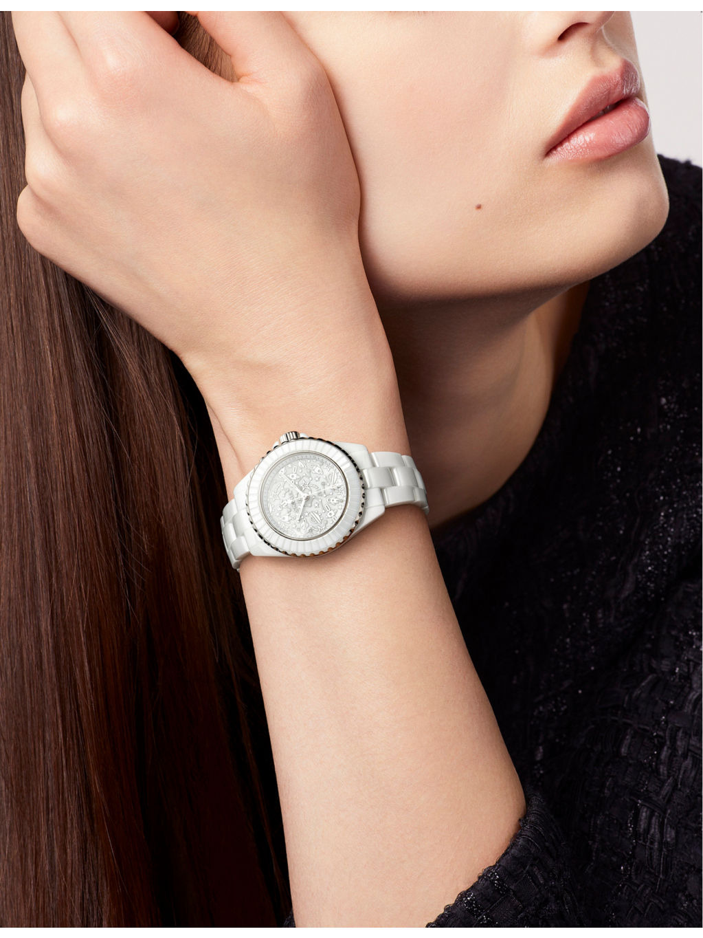 H7990 J12 Cosmic stainless-steel, ceramic and diamond quartz watch - 3