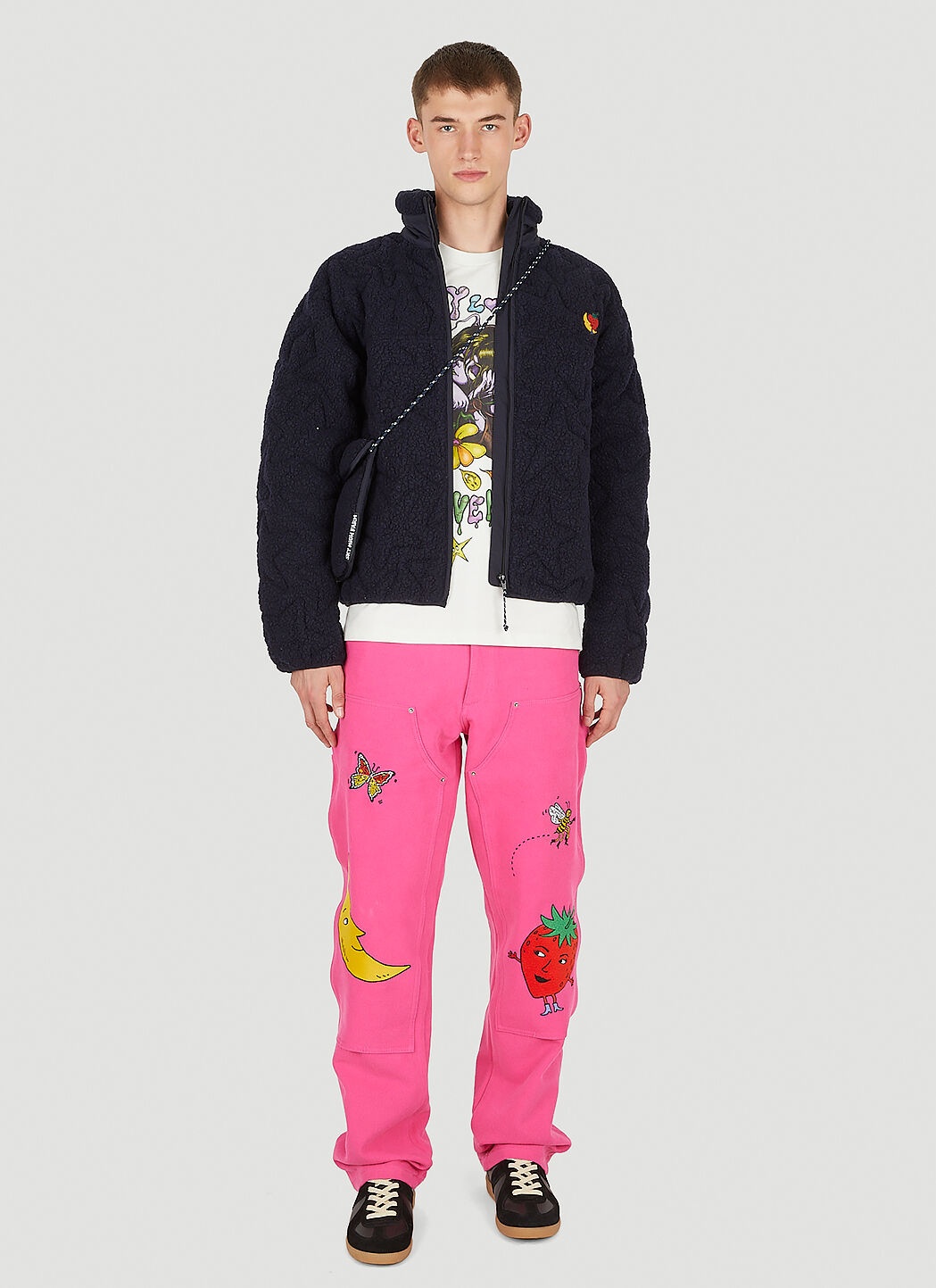 Quilted Fleece Zip Jacket - 2
