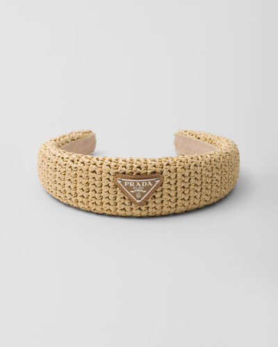 Prada Crochet headband outlook