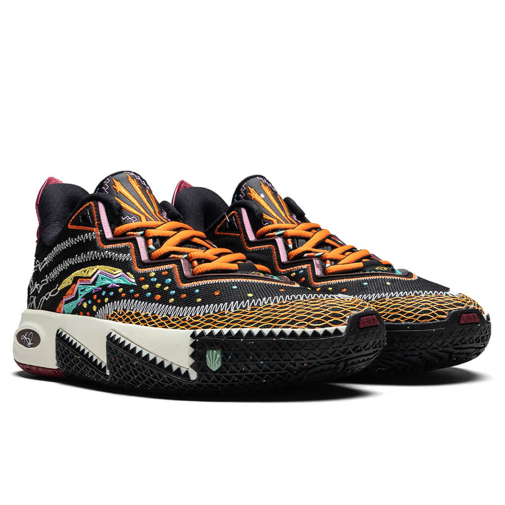 ANTA X KYRIE IRVING KAI 2 'SOLAR RETURN' - BLACK/GREEN/ORANGE - 2