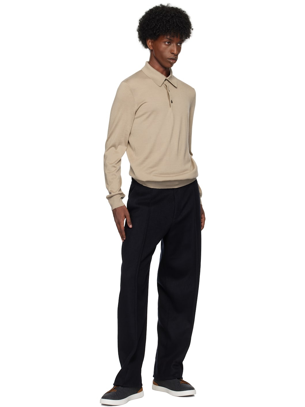 Taupe Casheta Polo - 4