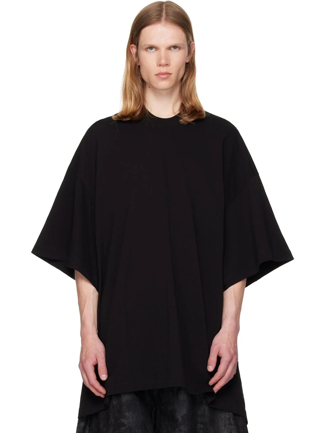Black Super Big T-shirt - 1