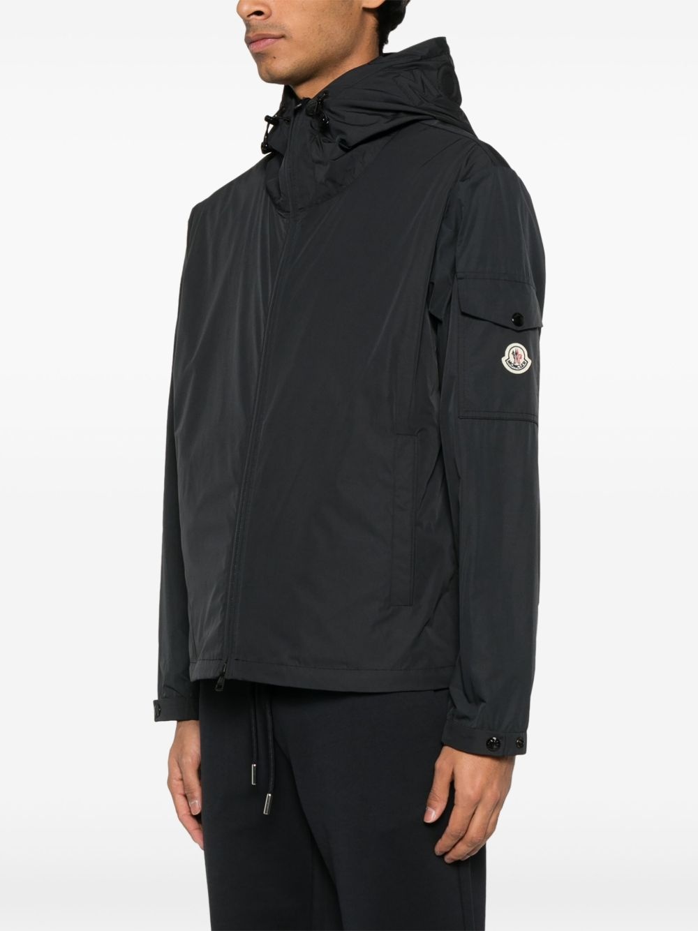 lens-detail hooded jacket - 3