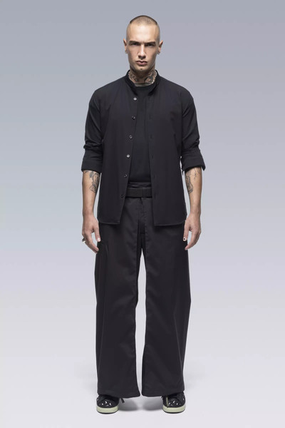 ACRONYM P54-E Encapsulated Nylon Pleated Trouser Black outlook