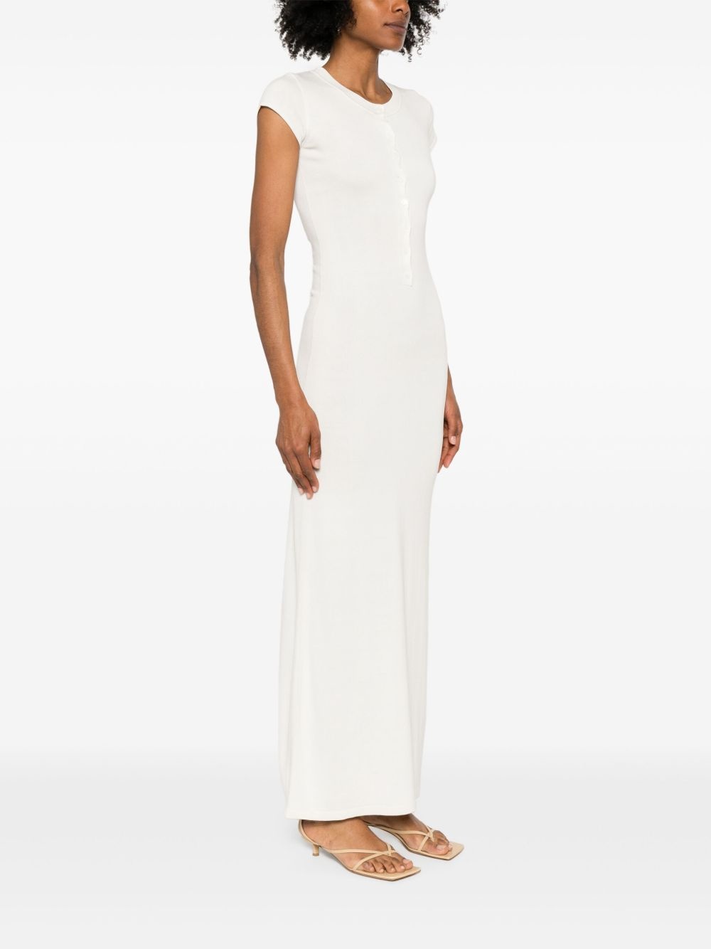 knitted maxi dress - 3