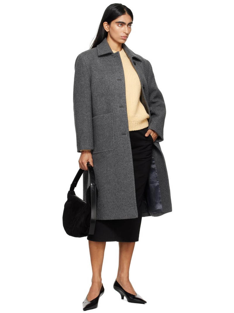 NOTHING WRITTEN Yellow Tobu Volume Sweater outlook
