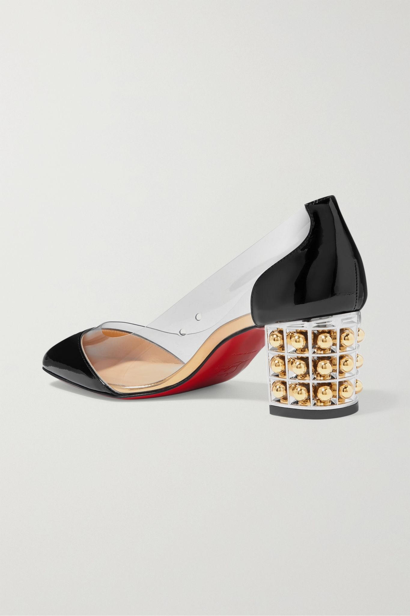 Gallica 55 PVC and patent-leather pumps - 4