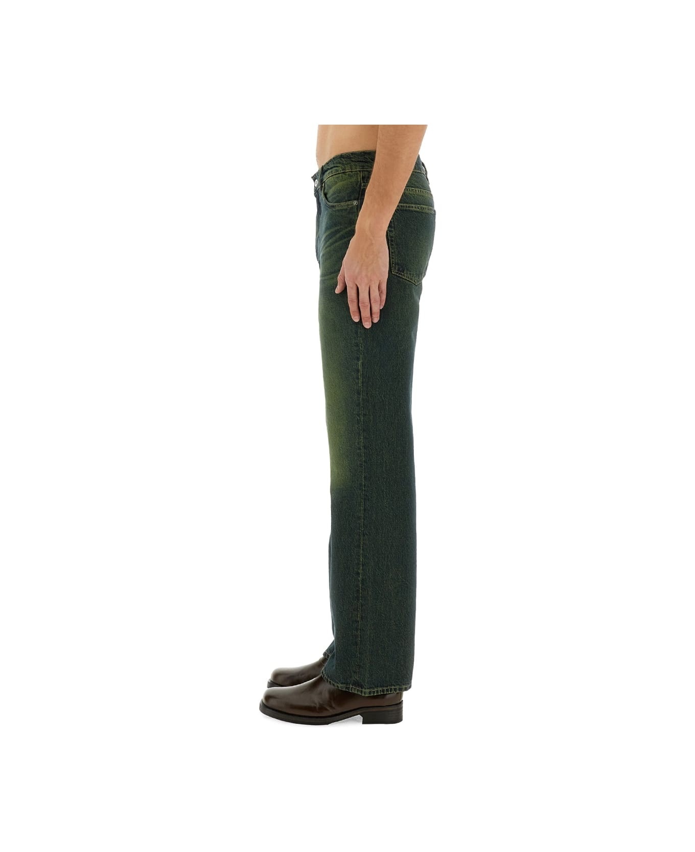 Straight Leg Jeans - 4