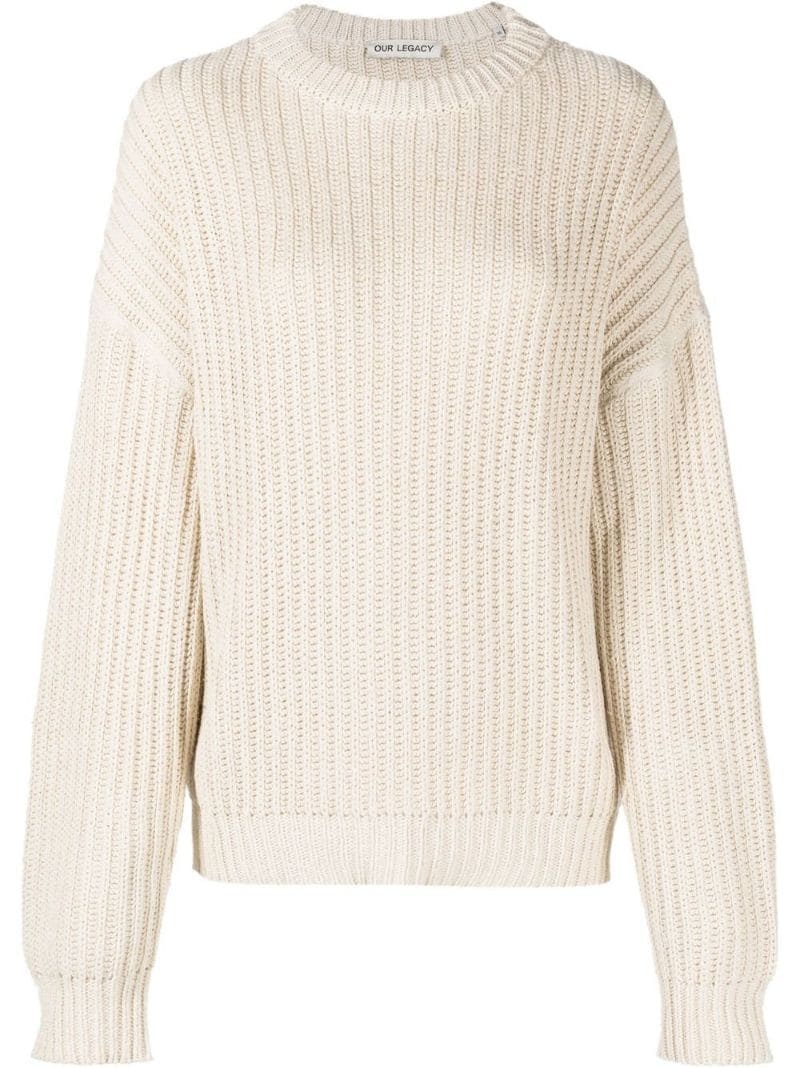 Sonar intarsia-knit jumper - 1