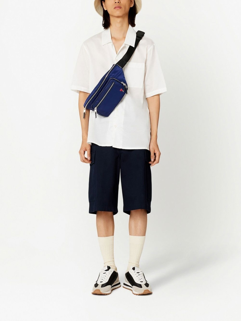 AMI Paris straight-leg cargo shorts outlook