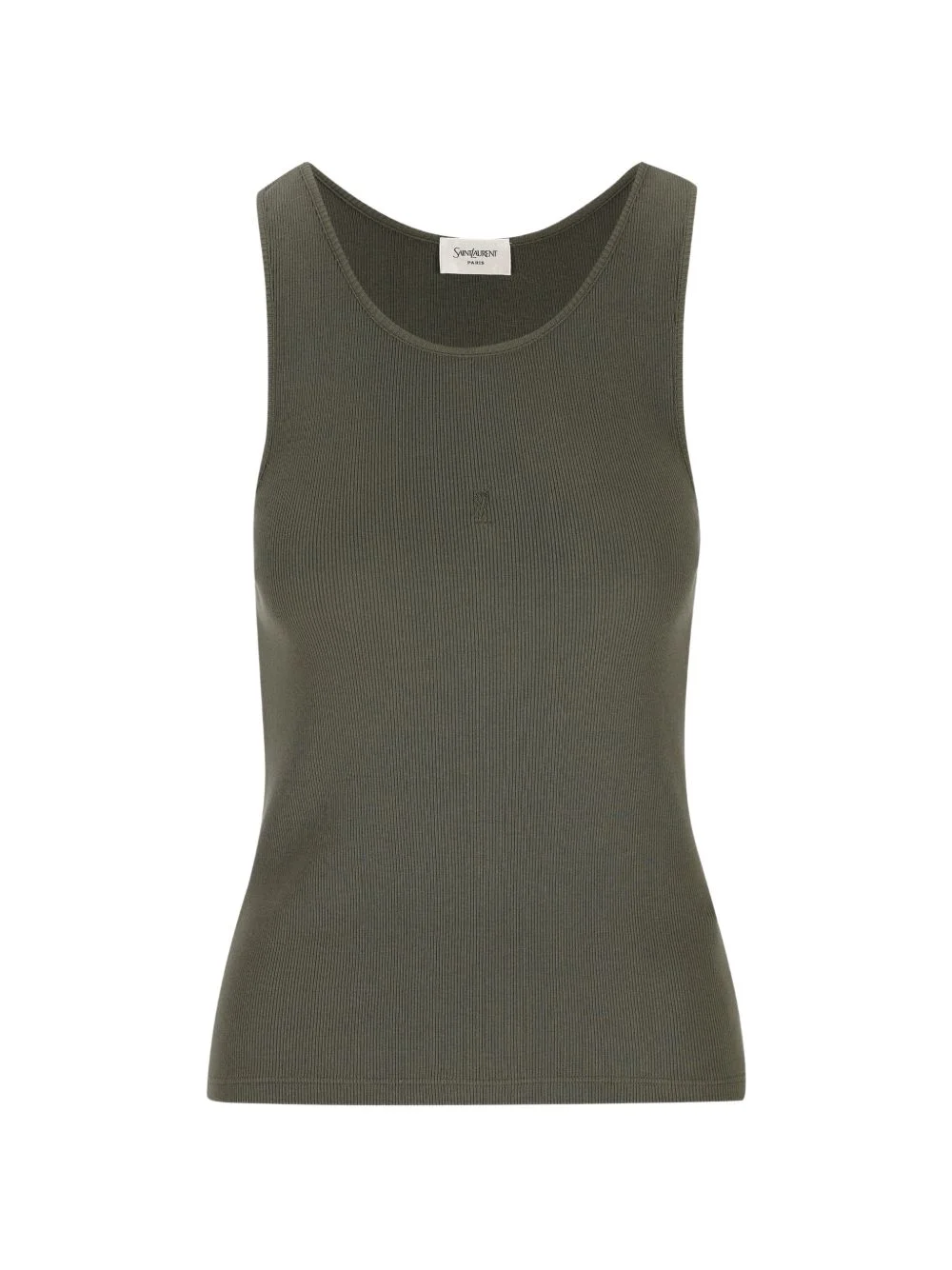 Cassandre tank top in ribbed cotton jersey - 1