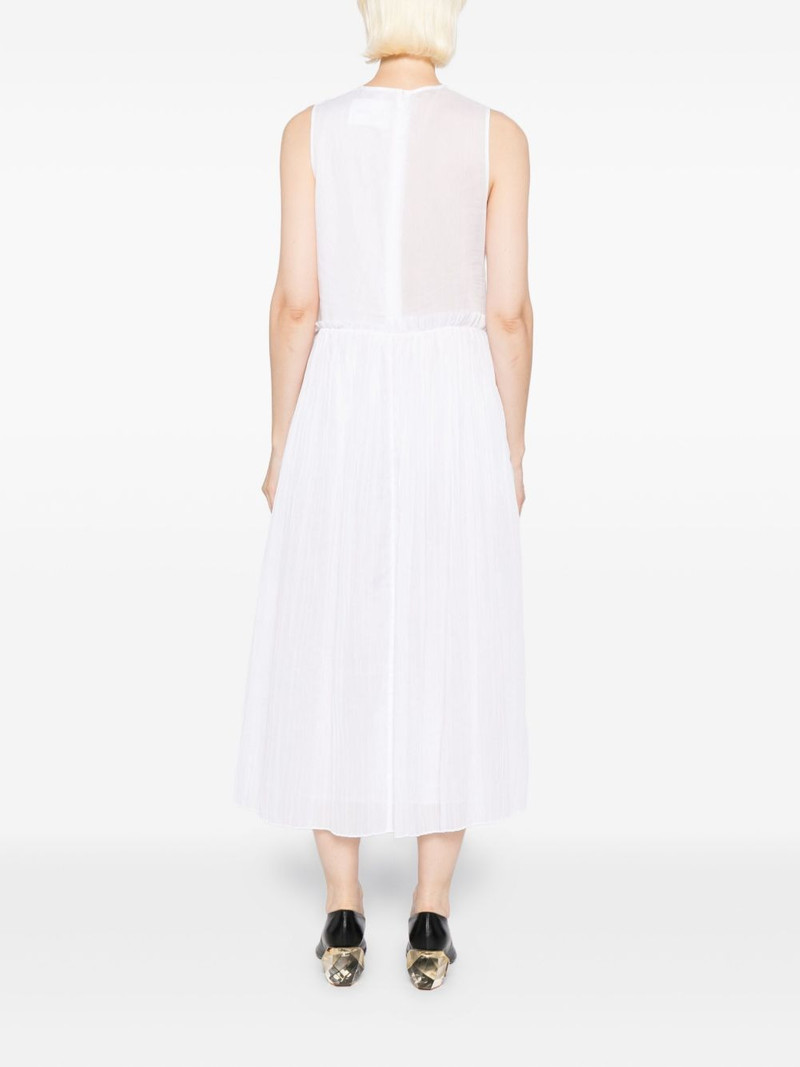 pleated cotton dress 4