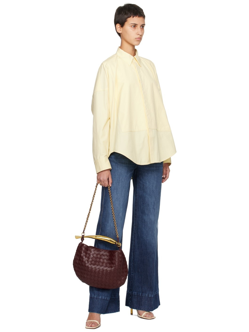 Burgundy Small Sardine Bag - 4
