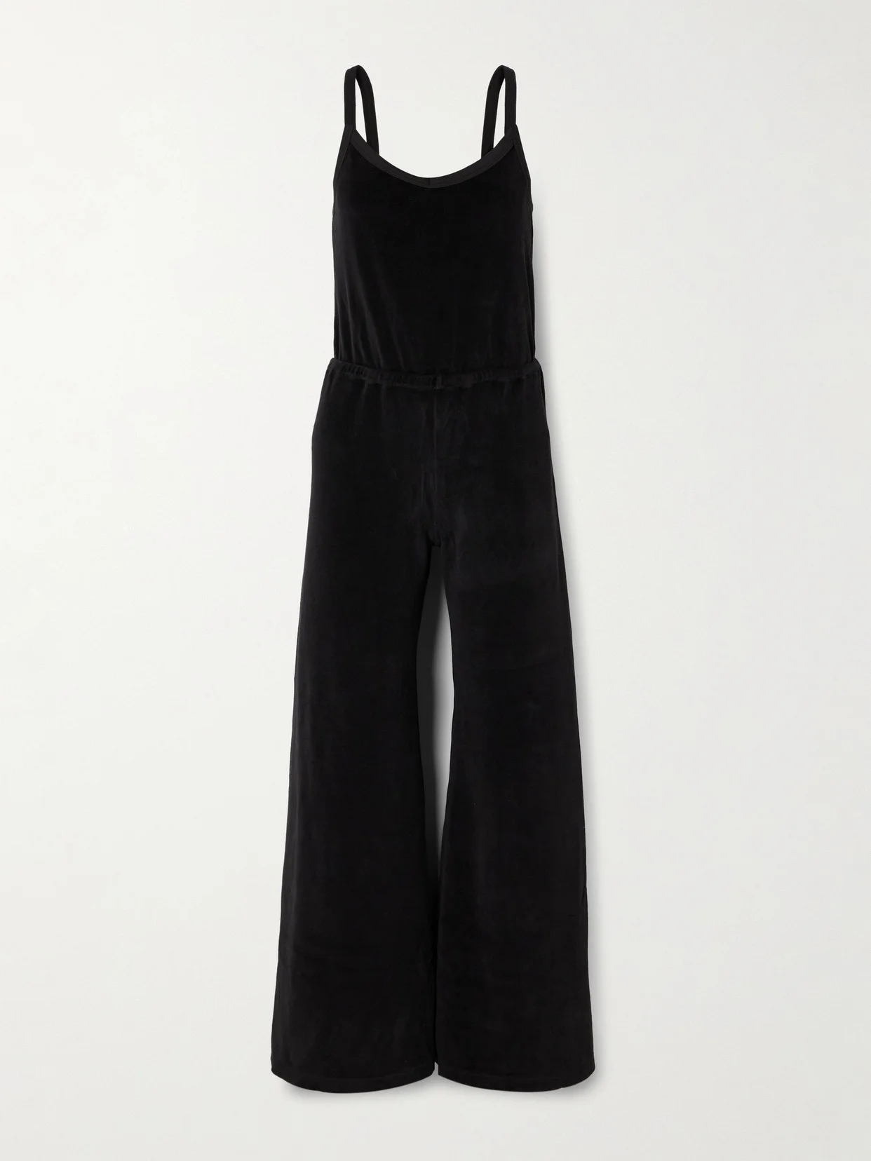 Elma Cotton-blend Velour Jumpsuit - 1