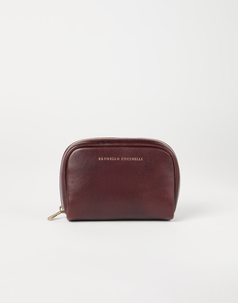 Calfskin beauty case 1