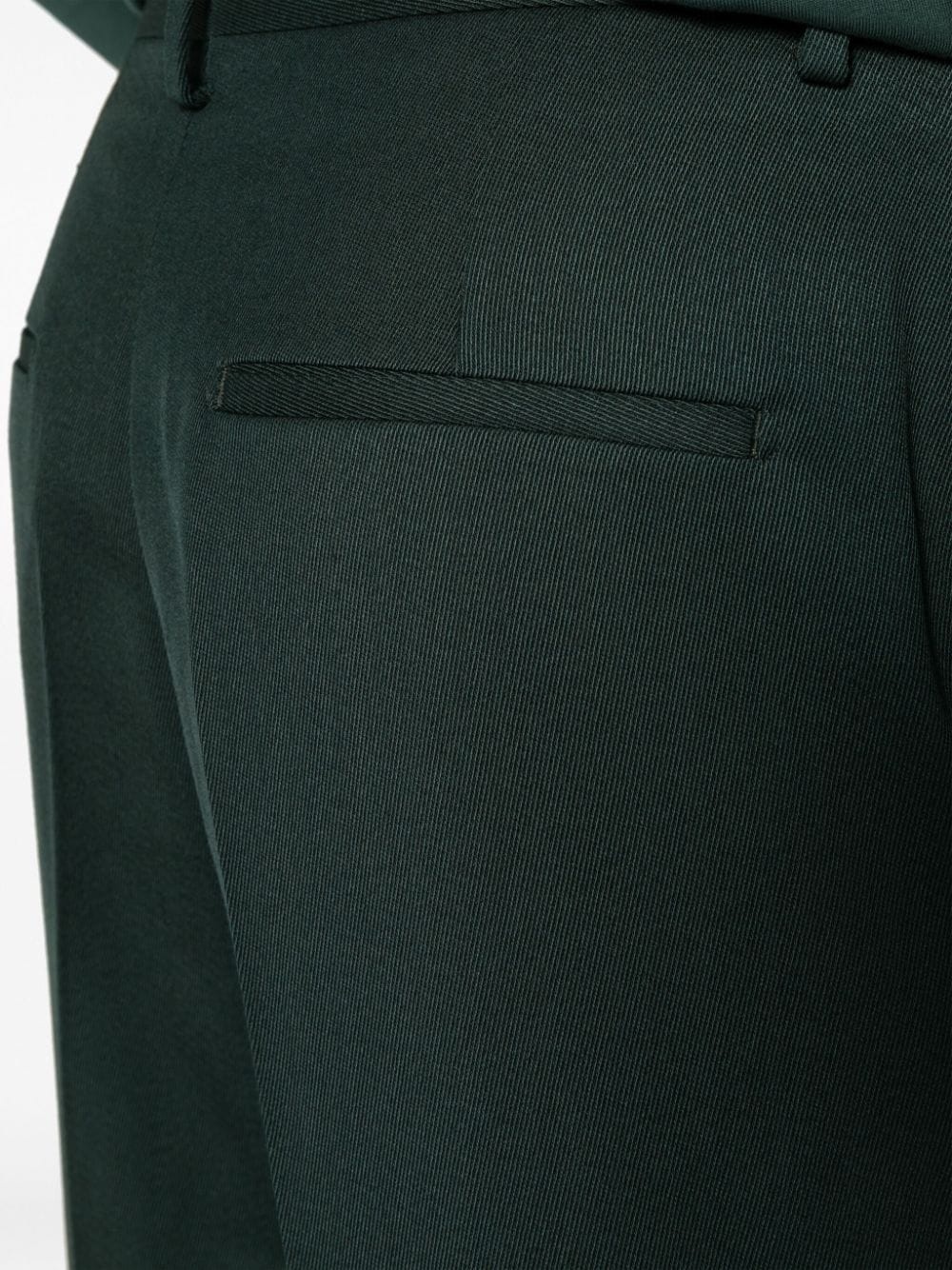 Downtown pressed-crease straight-leg trousers - 5