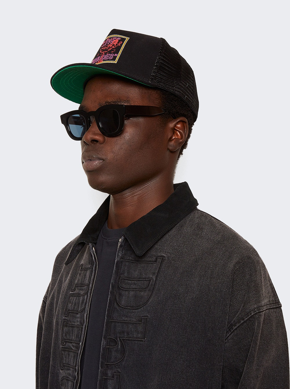 Live Rhudes Trucker Hat Black - 3
