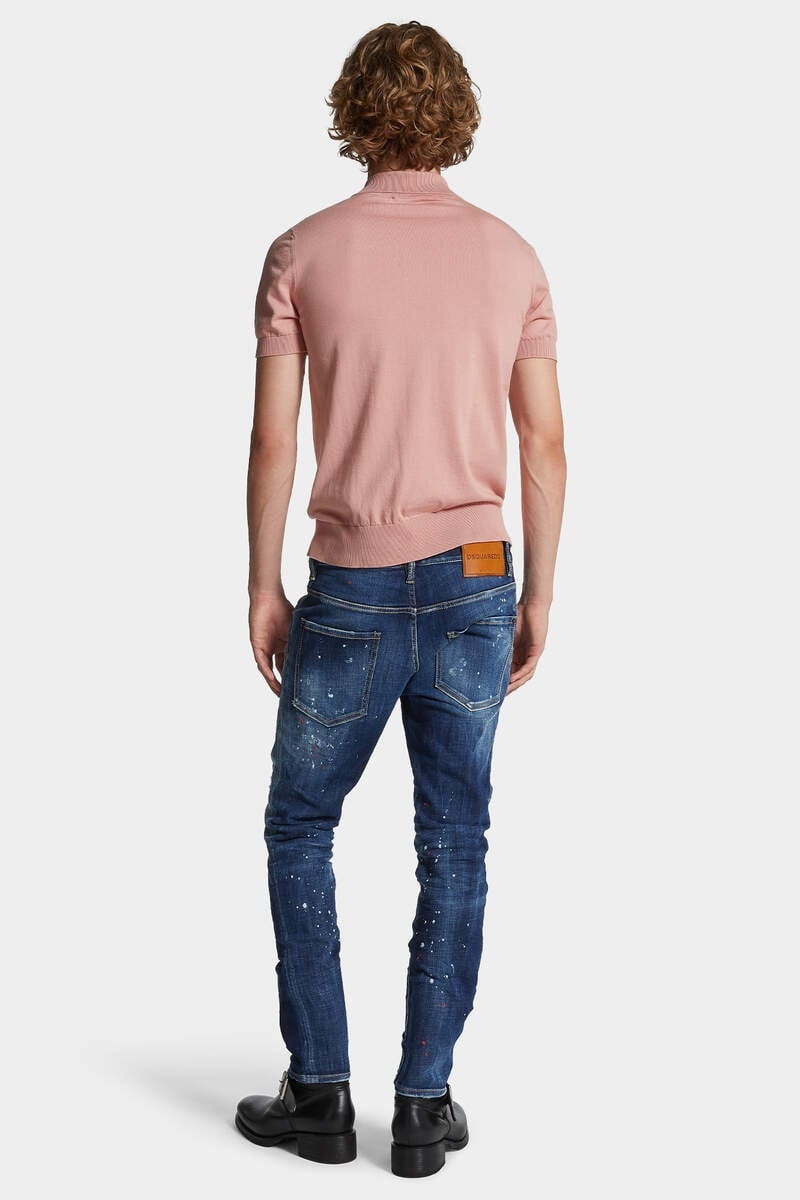 MEDIUM EASY WASH SKATER JEANS - 4