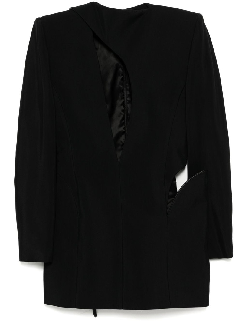 cut-out tailored dress 1
