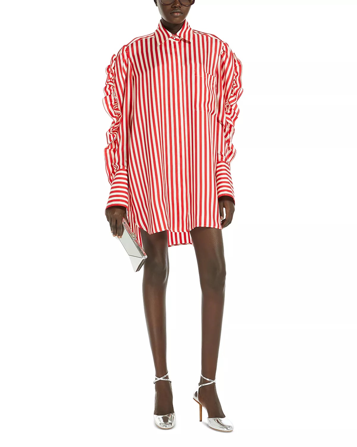 Max Mara Manna Silk Dress | bloomingdales | REVERSIBLE