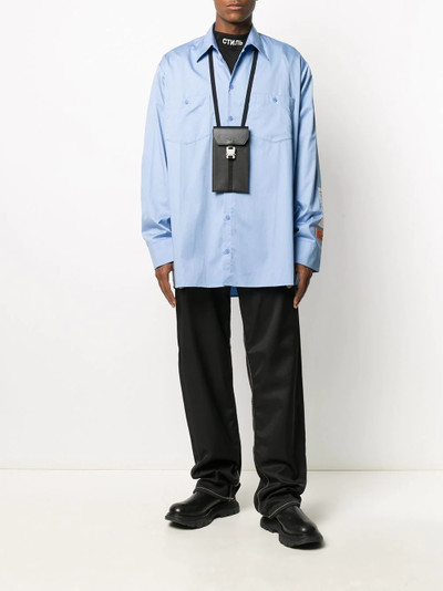 Heron Preston logo patch long-sleeve shirt outlook