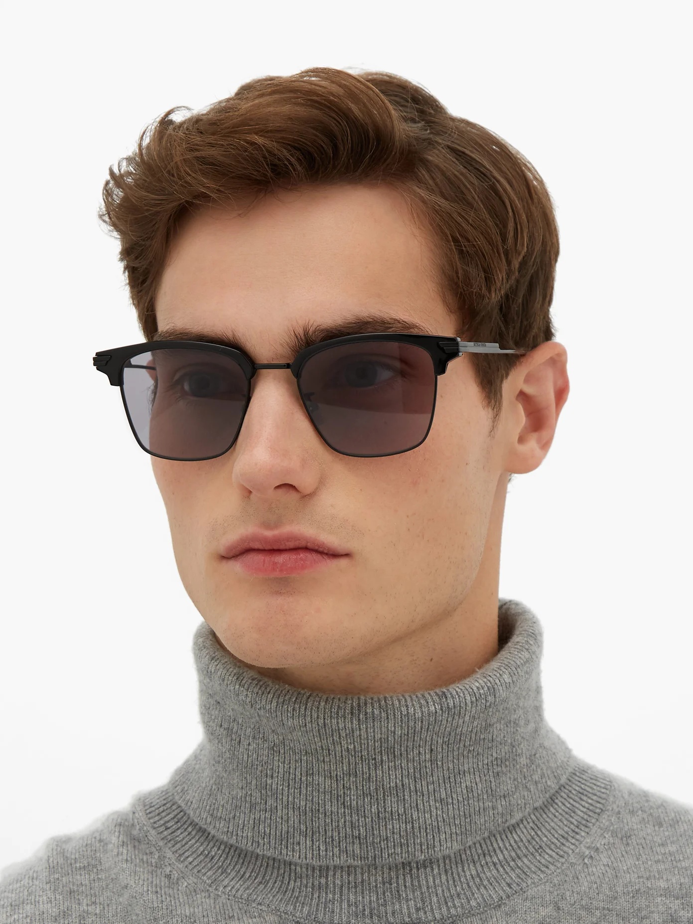 Square metal sunglasses - 2