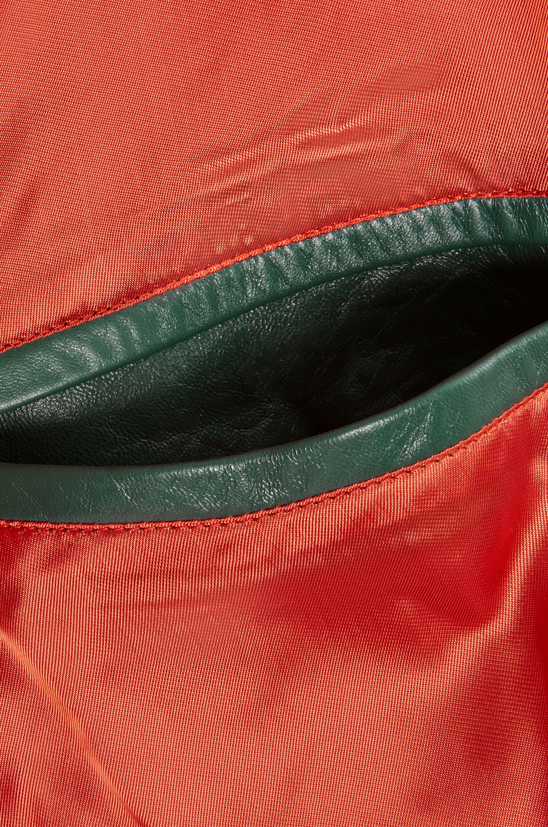Padded bomber jacket in nappa - 5