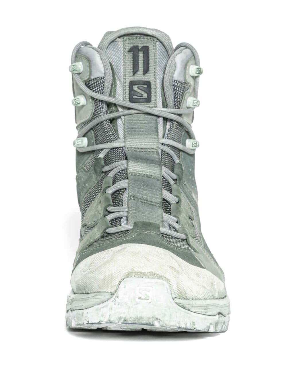 chunky lace-up boots - 4