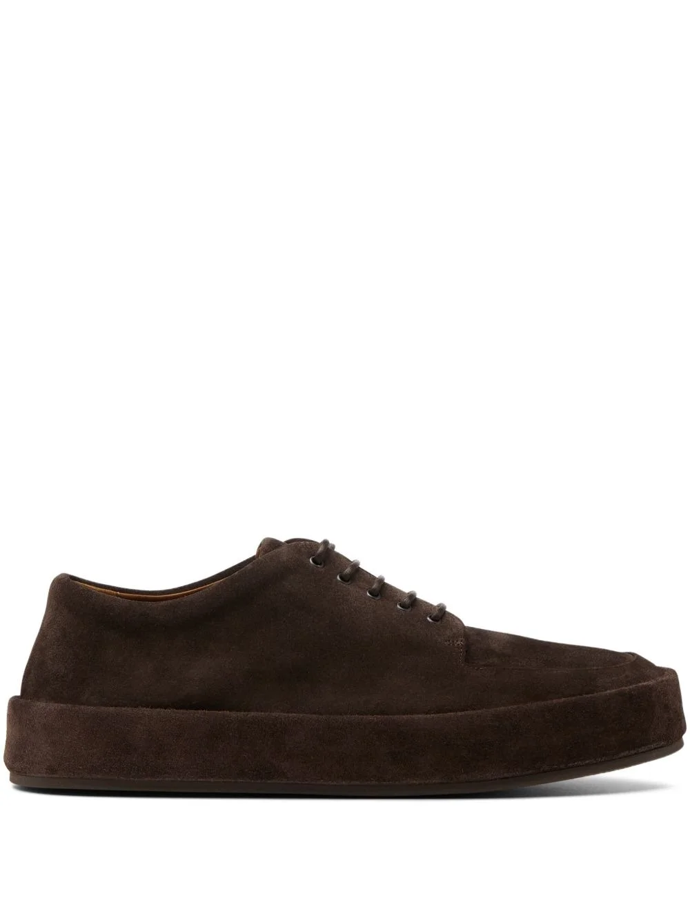 lace-up round derby shoes - 1