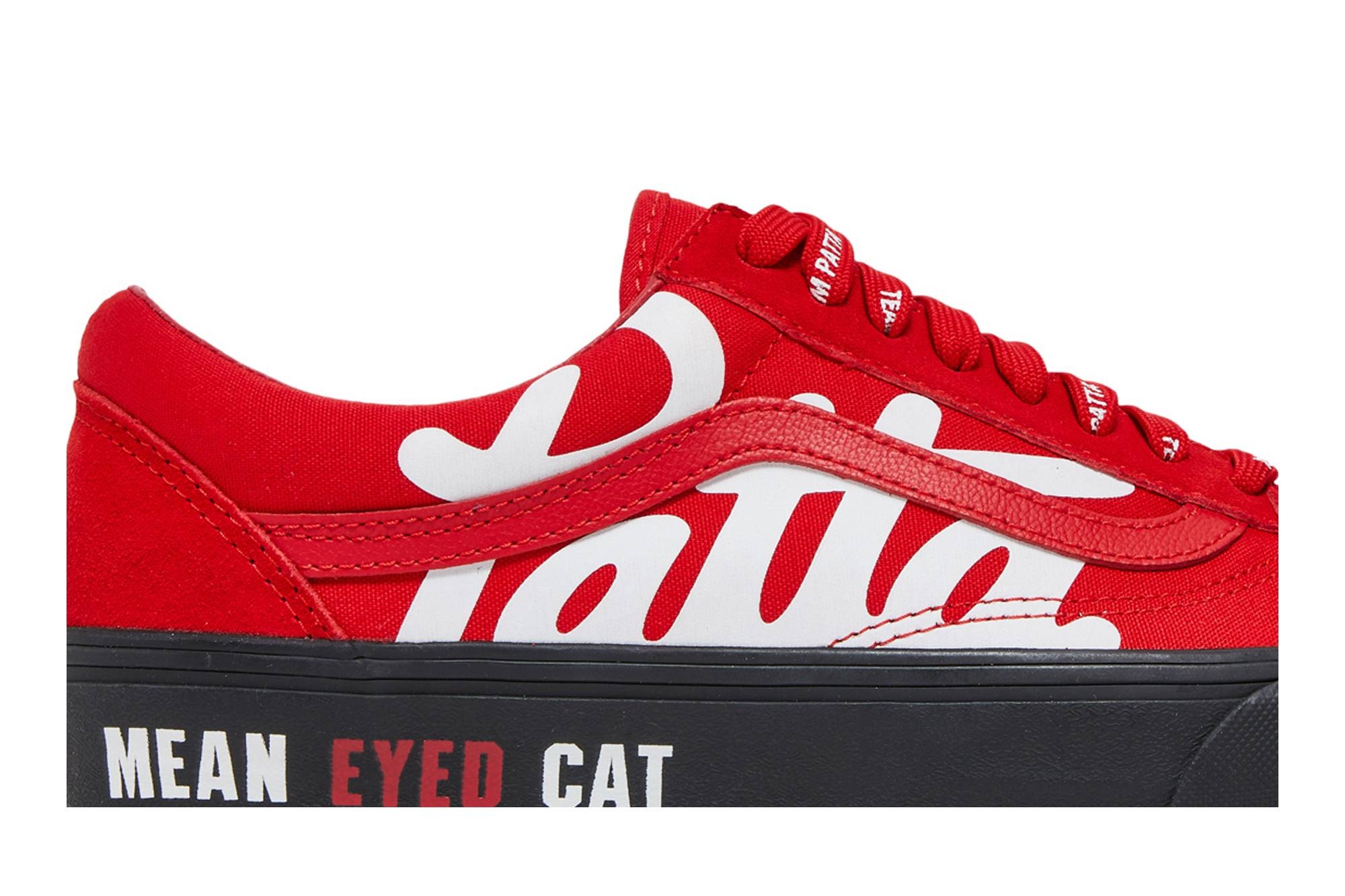 Patta x Old Skool VLT LX 'Mean Eyed Cat - High Risk Red' - 2