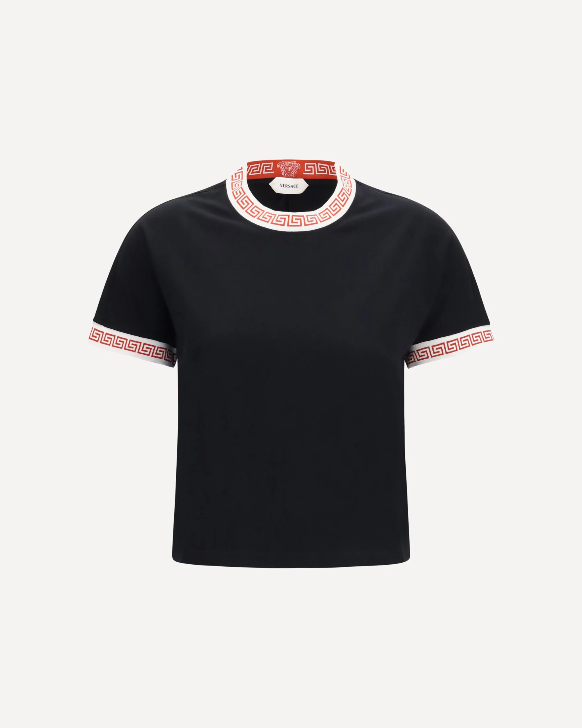 T-shirt with greca details - 1