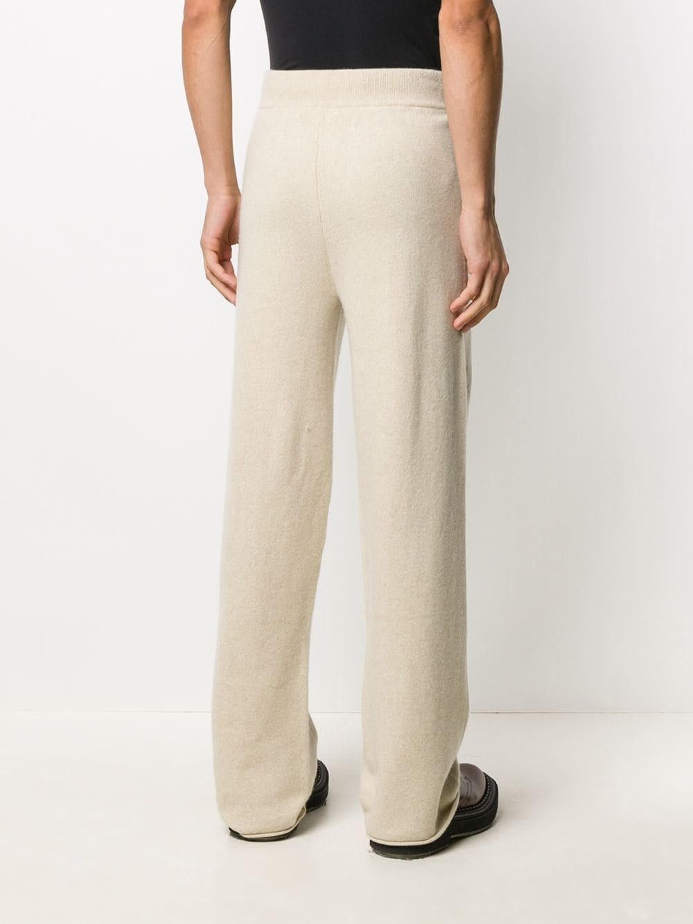 oversize cashmere-blend trousers - 5