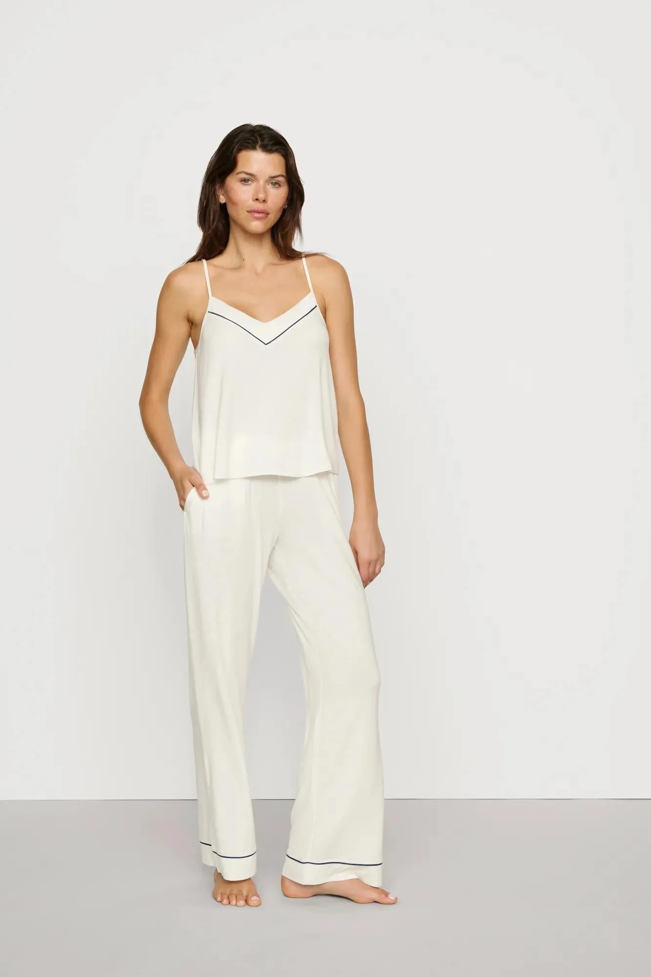 Gisele TENCEL™ Modal V Neck Cami & Pant PJ Set - 1