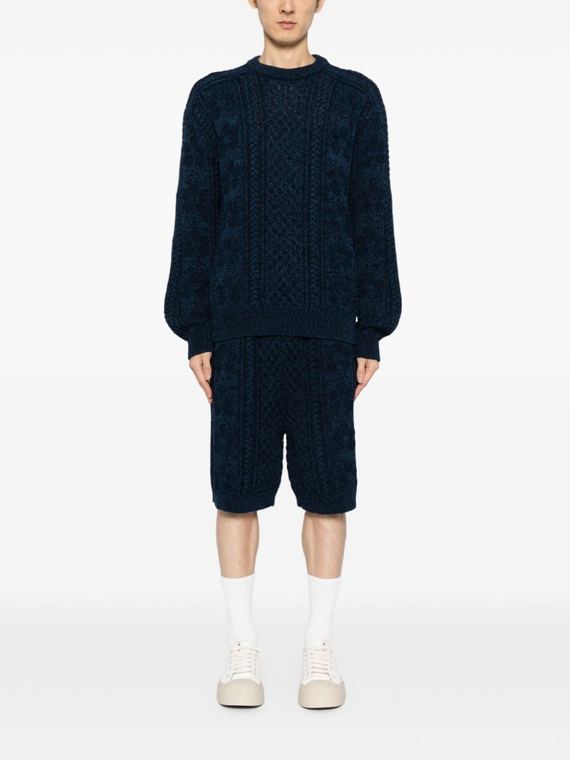 Marni KNITTED KNEE-LENGTH SHORTS outlook