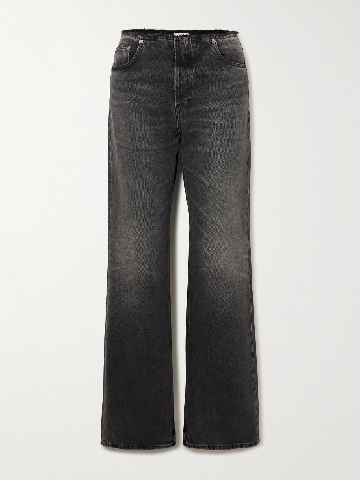 Korea Wb Distressed Boyfriend Jeans - 1