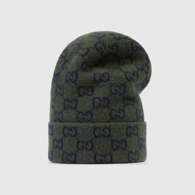 GUCCI GG knit wool hat outlook