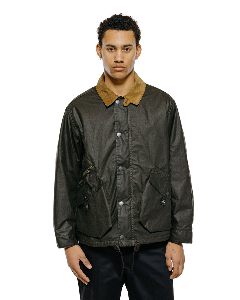 Barbour Modified Endurance Wax Jacket Archive Olive outlook