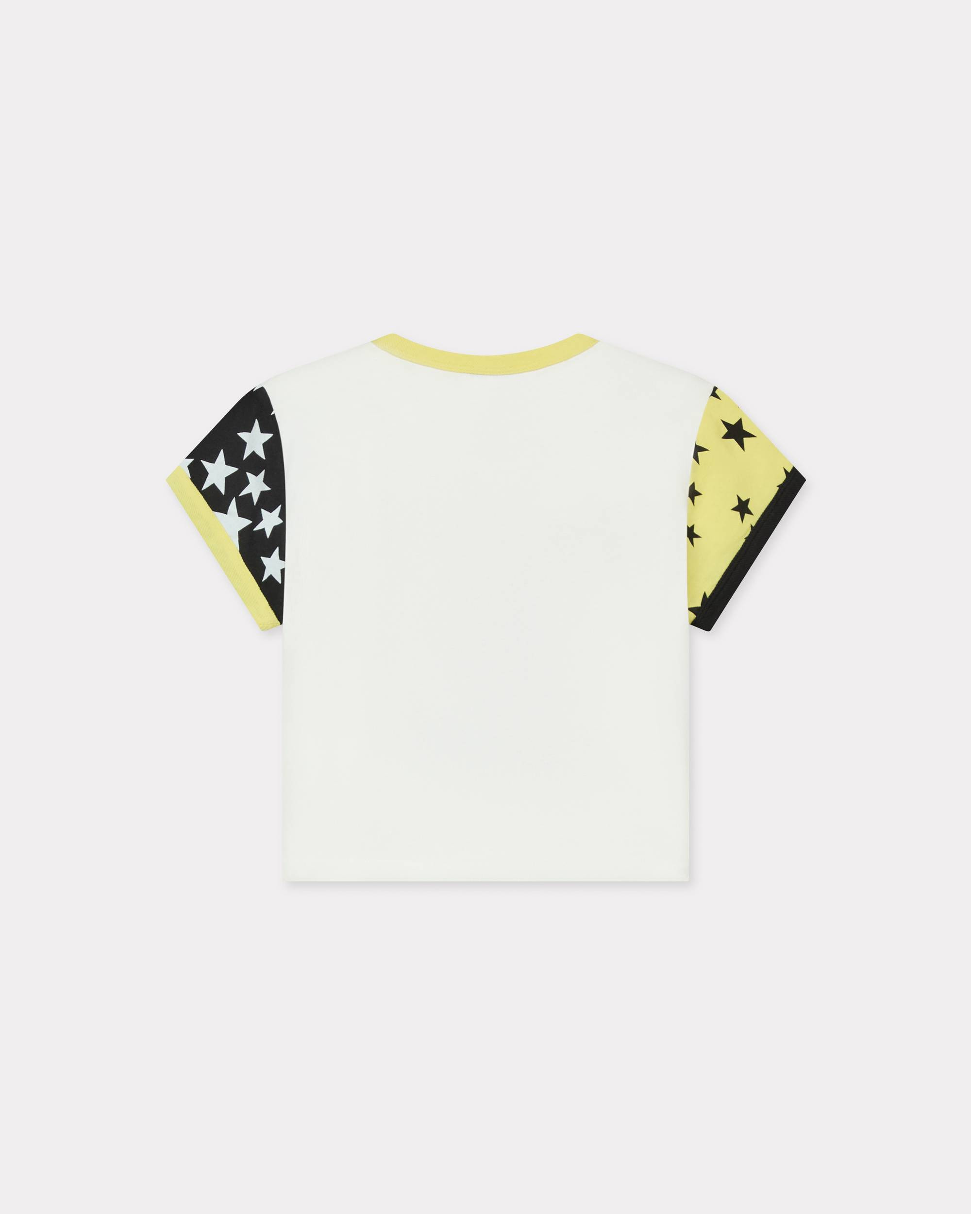 'KENZO Cartoon' cropped ringer T-shirt in cotton - 2