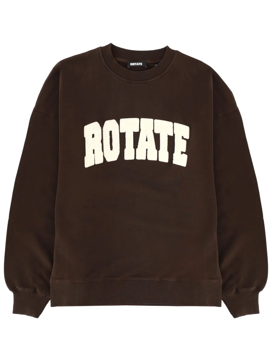 COTTON SWEATSHIRT WITH LOGO - 1