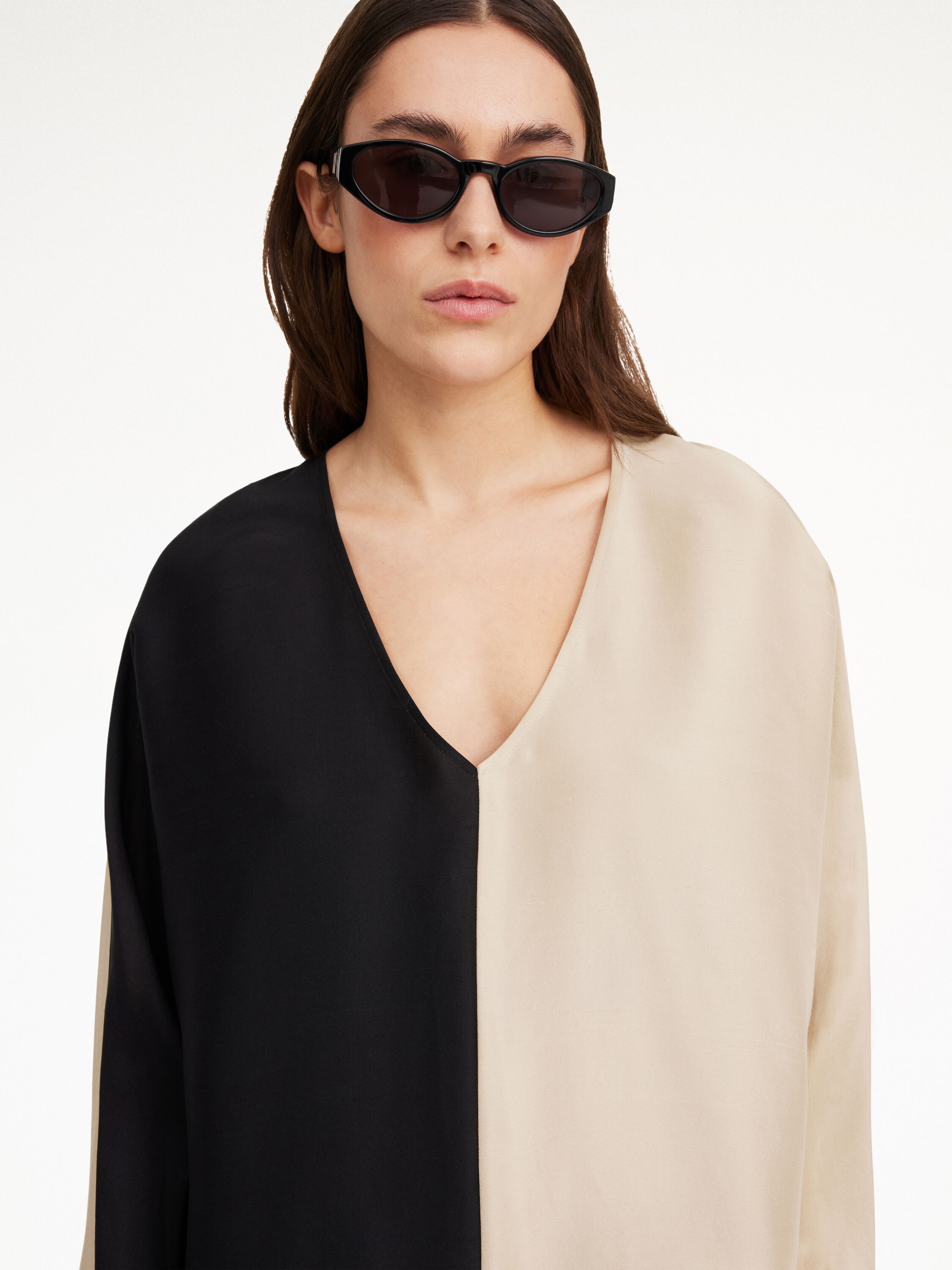 Lucine silk maxi dress - 4