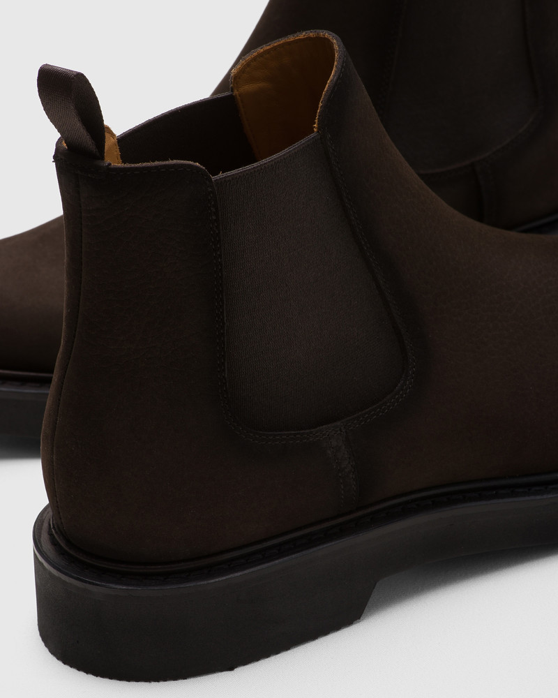 곡물 Nubuck 첼시 부트 3