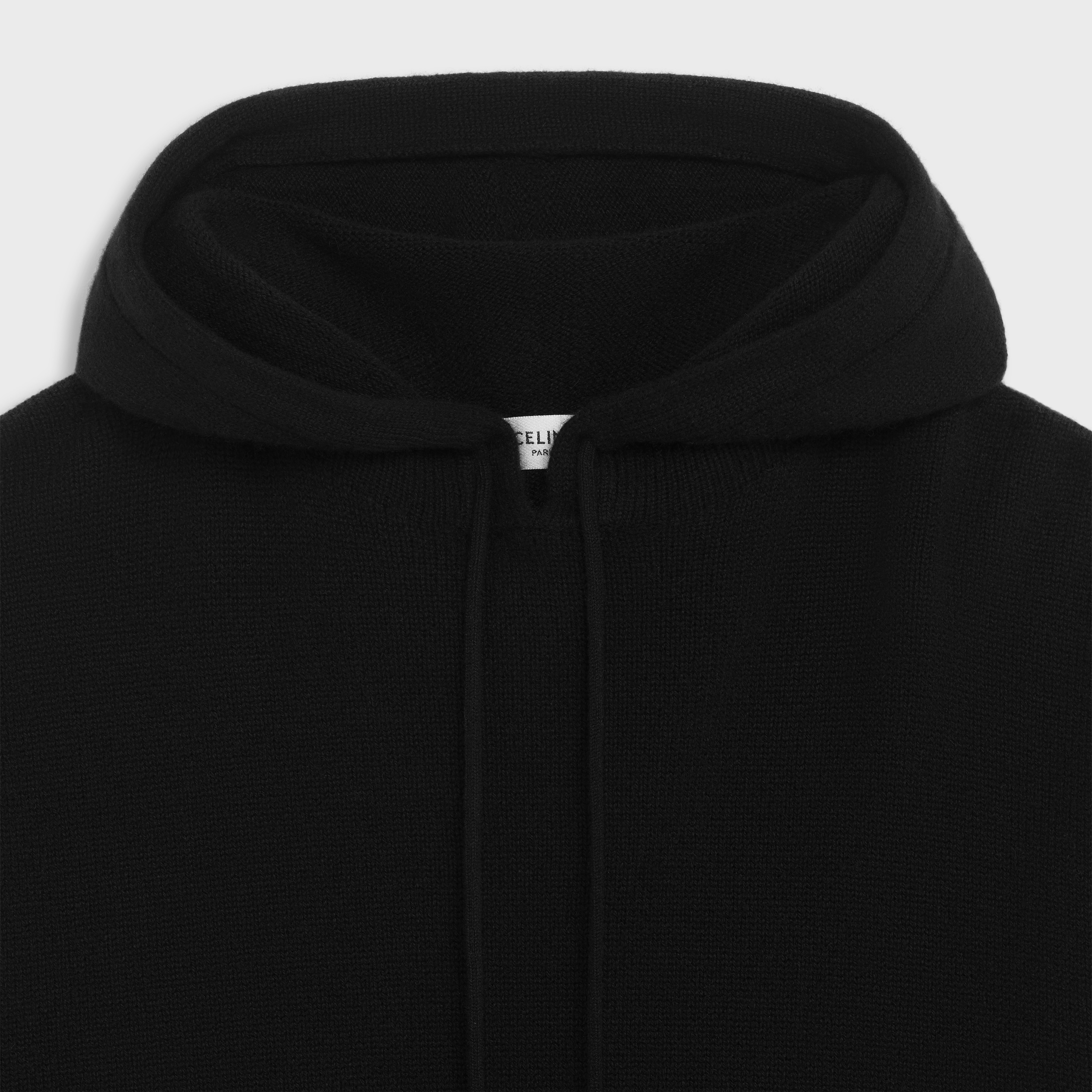 SWEATER WITH HOOD IN ICONIC CASHMERE - 3