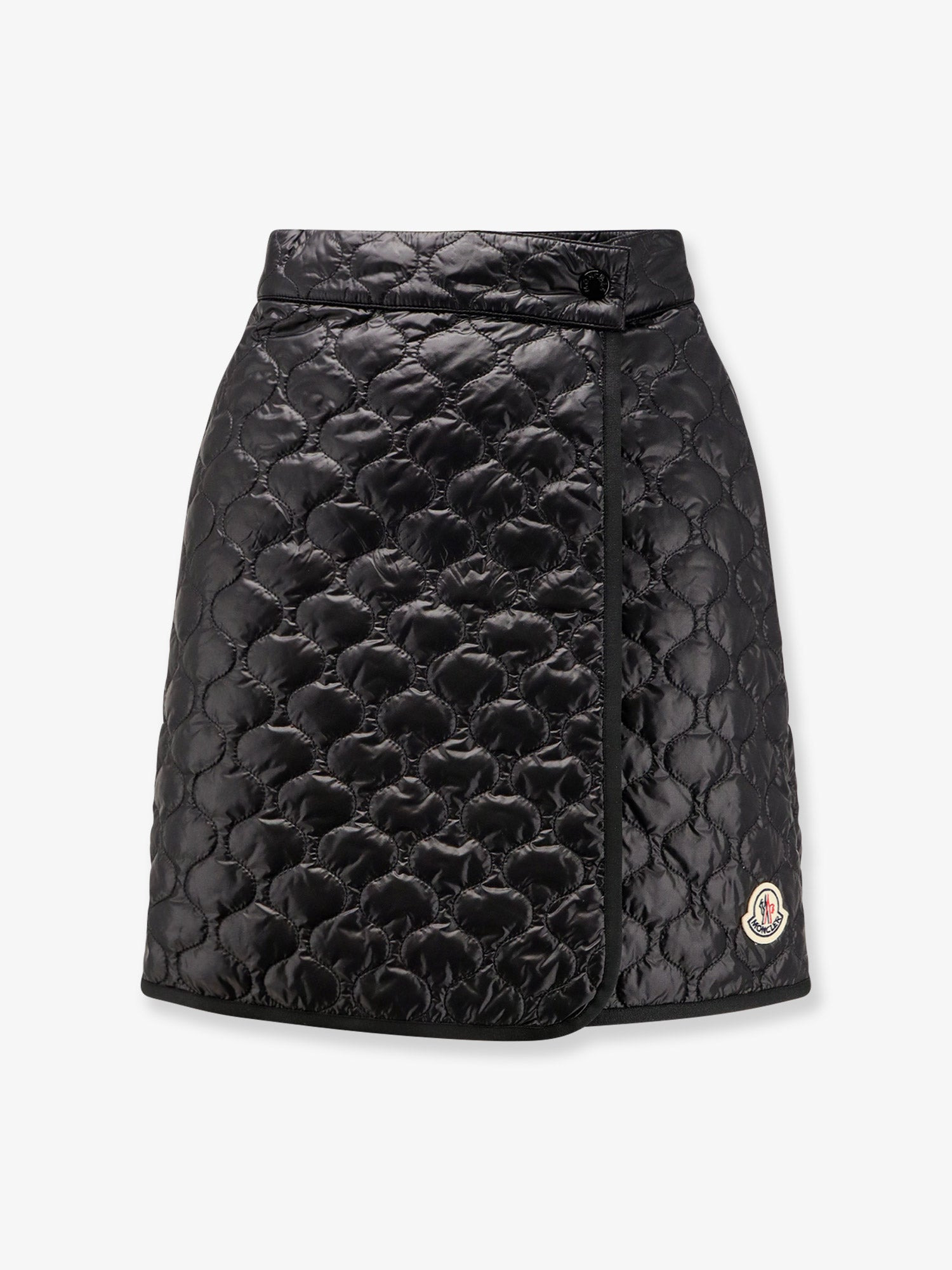Nylon Skirt With Logo Patch - 1