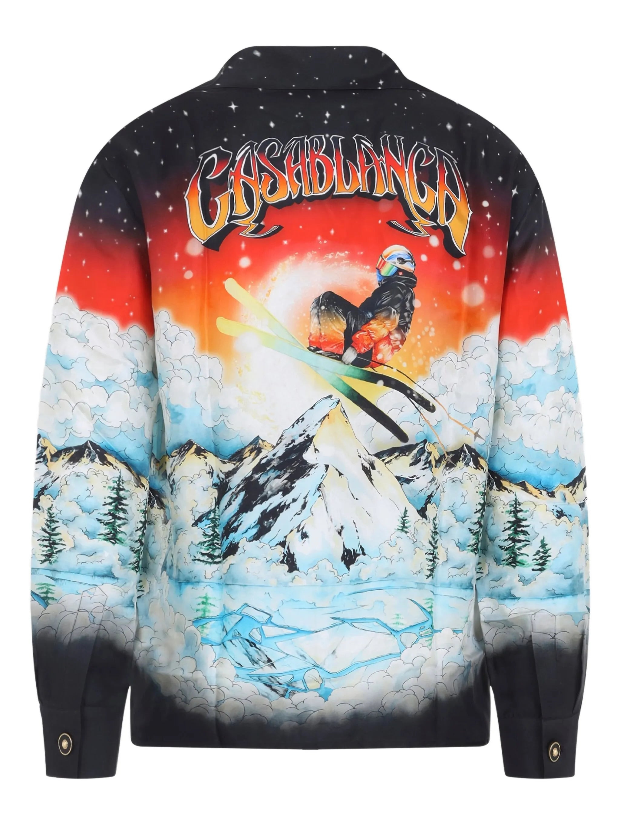 Casablanca Ski-scene Silk Shirt - 3