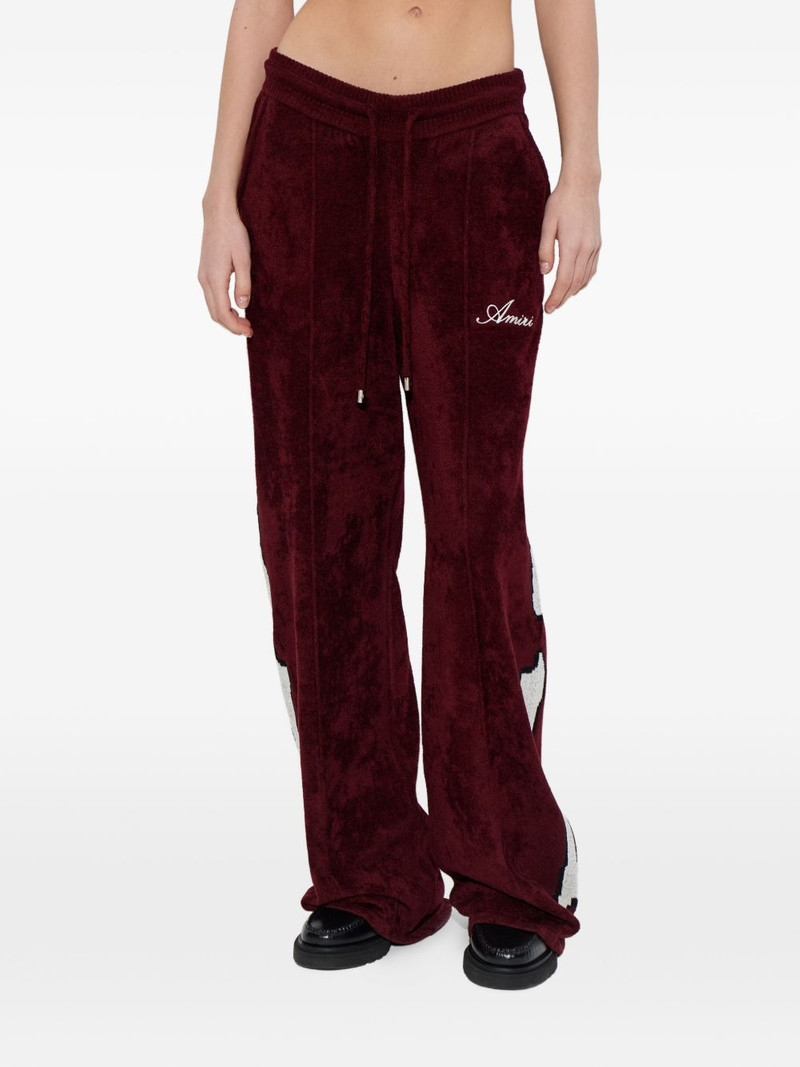 embroidered drawstring trousers 3