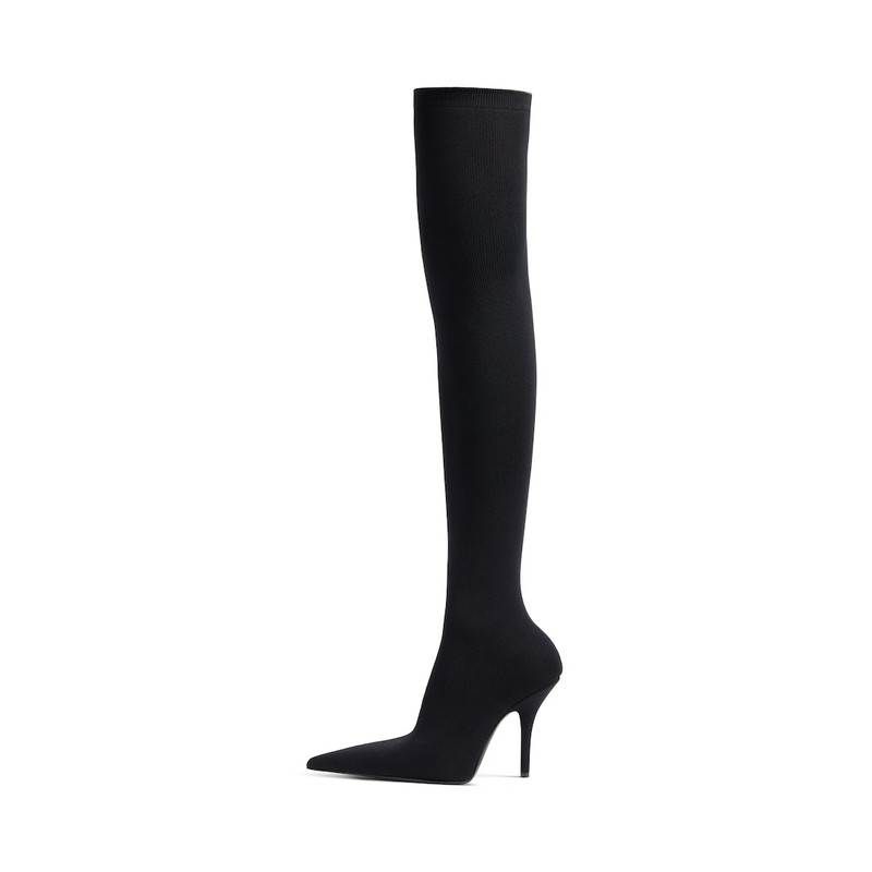 BALENCIAGA Women's Avenue 110mm Boot in Black outlook