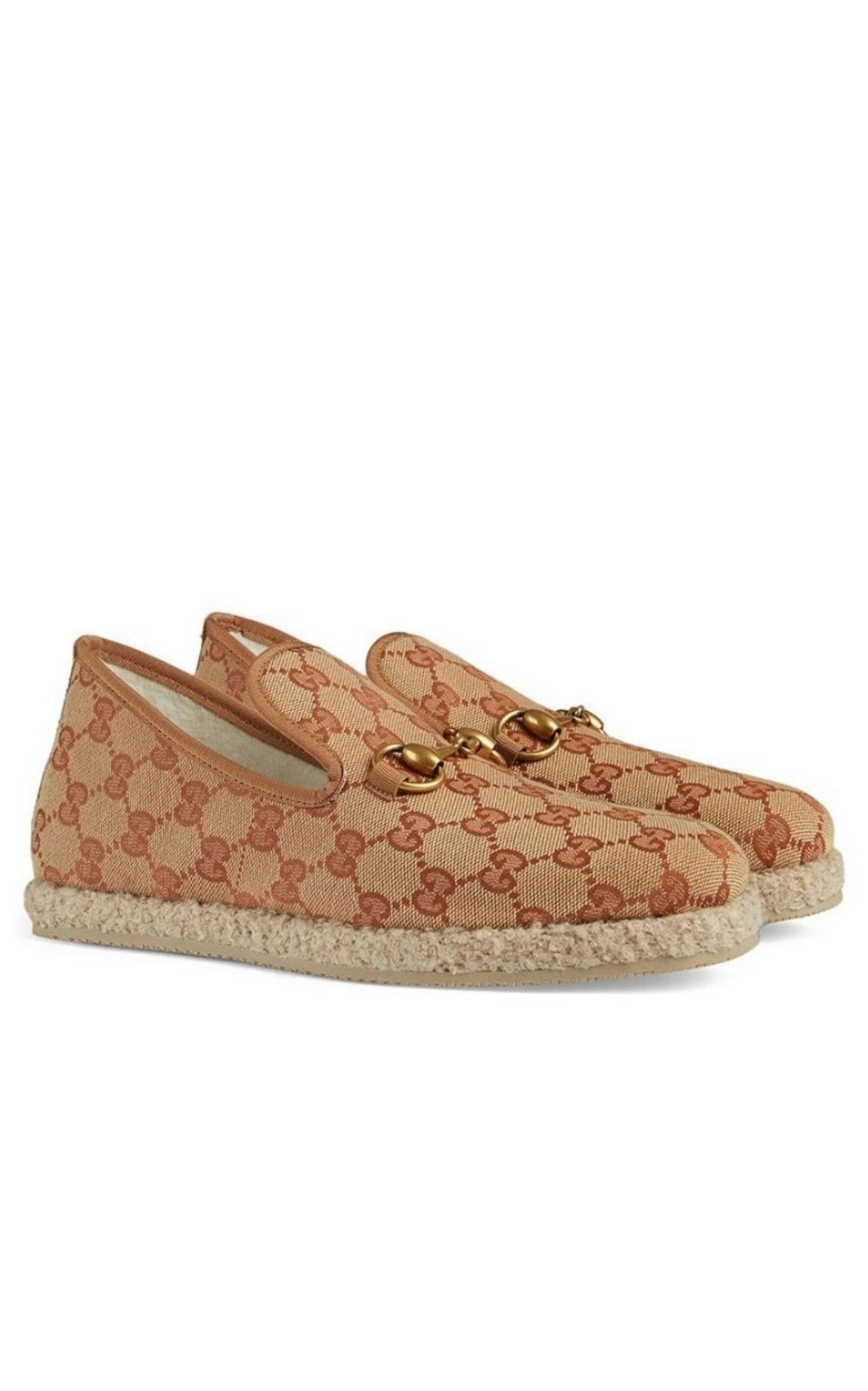 GG print loafers - 4