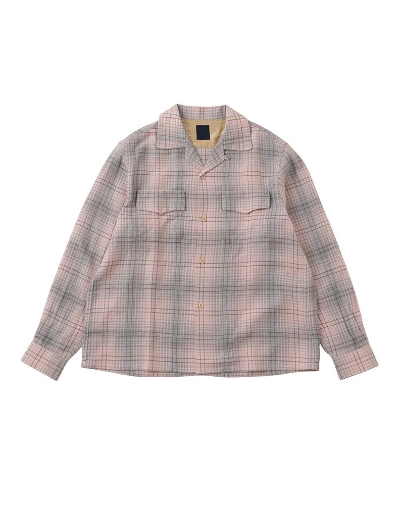 KEESEY SHIRT CHECK L/S PINK - 1