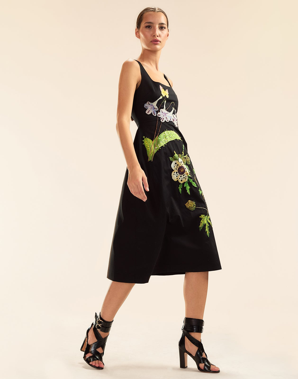 Embellished Bellflower Dress - 4